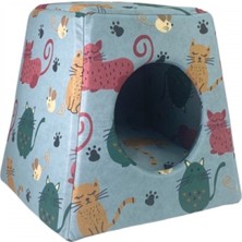 Pet Comfort Iglo Kedi Yatağı Kedi Eco Mint 37x37x37cm