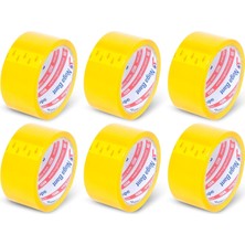 Data Store 45 mm x 40 mt Sarı Koli Bandı 6 Adet