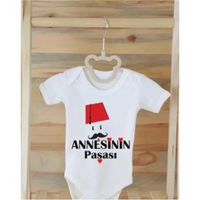 Moda Lime %100 Organik Pamuklu Baskılı Bebek Çıtçıtlı Bebek Zıbın