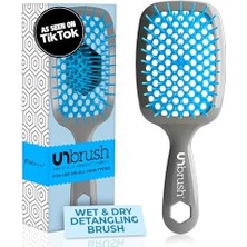 Data Store Fhı Heat Unbrush Islak ve Kuru Havalandırmalı Saç Fırçası, Açık Mavi/gri