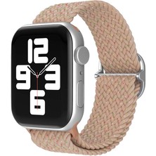 Eco Port Apple Watch 42MM  Kordon - Benekli Pudra