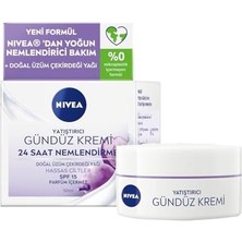 Data Store Yatıştırıcı Gündüz Yüz Bakım Kremi 50 Ml, Nemlendirici, SPF15 Güneş Koruması, Hassas Ciltler