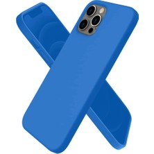 Eco Port Iphone 12 Pro Max Kılıf First Silikon - Mavi