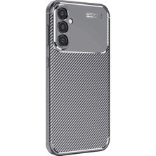 Eco Port Samsung Galaxy A16 5g Kılıf Auto Focus Karbon Kapak - Gri