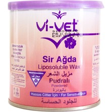 Vi-Vet Sir Ağda Pudralı 240 ml Hassas Ciltler İçin Liposoluble Wax Özelliğiyle