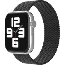 Eco Port Apple Watch 38MM Ayarlı Solo Silikon Kordon - Siyah