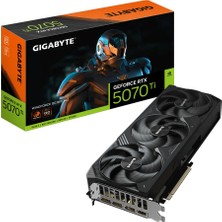 Flamex Gıgabyte GV-N507TWF3OC-16GD, RTX5070TI, Wındforce Oc, 16GB, Gddr7, 256BIT, 3 Fanlı, 1xhdmı, 3xdp, G