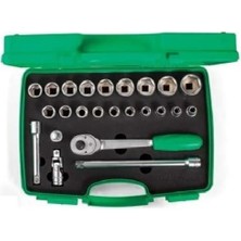 Flamex Elta 1115 1/2 24 Parça Lokma Anahtar Takımı