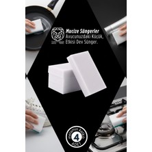 Transformacion 4’lü Melamin Katkılı Ultra Güçlü Mucize Leke Silici Sünger Seti 722894