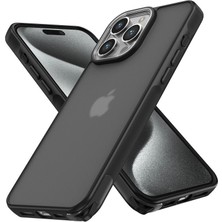 Eco Port Iphone 15 Pro Max Kılıf Elegant Kapak - Siyah