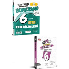 Günay Yayınları 6. Sınıf Bumerang Fen Bilimleri 32 Haftalık Deneme + Fi Yayınları Define Soru Bankası