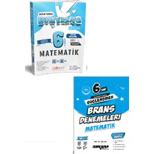 Günay Yayınları 6. Sınıf Bumerang Matematik Etknilikli Kitap + Ankara Yayıncılık Branş Denemesi