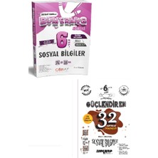 Günay Yayınları 6. Sınıf Bumerang Sosyal Etkinlikli Kitap + Ankara Yayıncılık 32 Haftalık Deneme