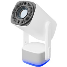 Flamex Everest PJ08, Beyaz, 150 LED Lümen, 1280X720, 1xhdmı, 1xusb, Wifi, Bluetooth, 30.000 Saat LED Ömr�