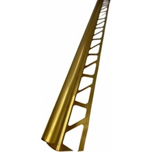 Flamex Sarı 12 mm Seramik Iç Köşe Profili 2,70 Metre 10 Adet