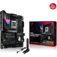 Flamex Asus Rog Strıx X870E-E Gamıng Wıfı, 4xddr5, 5xm.2, Hdmı, Dp, Type-C, Pcıe 5.0, 2xwi-Fi 7, Bluetooth