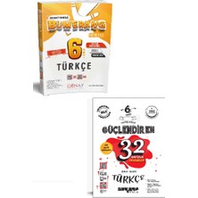 Günay Yayınları 6. Sınıf Bumerang Türkçe Etkinlikli Kitap + Ankara Yayıncılık 32 Haftalık Deneme