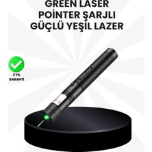 Shopwave Yüksek Güçlü Yeşil Lazer Pointer 5000MW Şarjlı