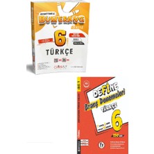 Günay Yayınları 6. Sınıf Bumerang Türkçe Etkinlikli Kitap + Fi Yayınları Branş Denemesi
