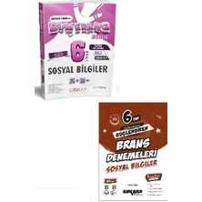 Günay Yayınları 6. Sınıf Bumerang Sosyal Etkinlikli Kitap + Ankara Yayıncılık Branş Denemesi