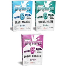 Günay Yayınları 6. Sınıf Bumerang Matematik+Fen+Sosyal Etkinlikli Kitap Seti
