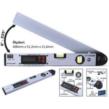 Flamex Bts 12471 Dijital Açı Ölçerli Su Terazisi 40 cm