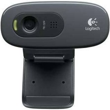 Flamex Logıtech 960-001063, C270, 720P/30 Fps, Dahili Mikrofonlu, Hd, Webcam