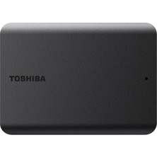 Flamex Toshıba HDTB520EK3AA, Canvio Basics, 2tb, 2.5&amp;quot; USB 3.2, Taşınabilir, Harici Hdd, (Black)