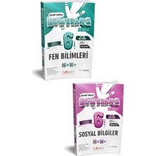 Günay Yayınları 6. Sınıf Bumerang Fen Bilimleri + Sosyal Etkinlikli Kitap Seti