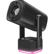 Flamex Everest PJ08, Siyah, 150 LED Lümen, 1280X720, 1xhdmı, 1xusb, Wifi, Bluetooth, 30.000 Saat LED Ömr�