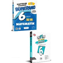 Günay Yayınları 6. Sınıf Bumerang Matematik 32 Haftalık Deneme + Fi Yayınları Define Soru Bankası