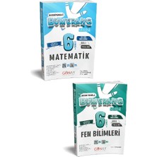 Günay Yayınları 6. Sınıf Bumerang Matematik + Fen Bilimleri Etkinlikli Kitap Seti