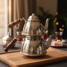Bakır Azeri Çaydanlık