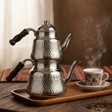 Bakır Anadolu Çaydanlık