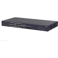 Hello Papana Dahua CS4220-16GT-135, 16PORT, Gigabit, Poe 135W, 2 Port Gigabit Uplink, 2 Port Sfp Gigabit Combo, Cloud Yönetilebilir, Switch