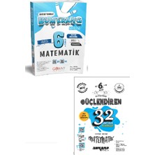 Günay Yayınları 6. Sınıf Bumerang Matematik Etknilikli Kitap + Ankara Yayıncılık 32 Haftalık Deneme