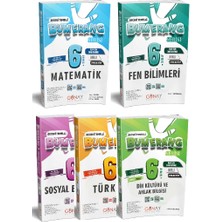 Günay Yayınları 6. Sınıf Bumerang Türkçe+Matematik+Fen+Sosyal+Din Etkinlikli Kitap Seti