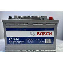Bosch Akü/ 0092S40320- 12V-74AH ( Class A)