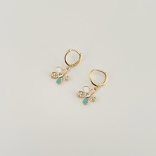 Vesce Atelier Mini Renkli Çiçek Küpe