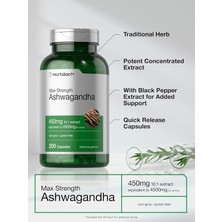 Horbaach Horbäach Ashw Max Strength 4500 Mg 10:1 For Women And Men Non-Gmo Gluten Free 200 Caps