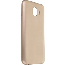 Eco Port Samsung Galaxy J4 Kılıf First Silikon - Gold