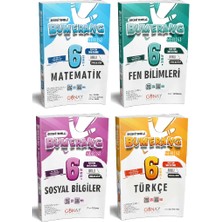 Günay Yayınları 6. Sınıf Bumerang Türkçe+Matematik+Fen+Sosyal Etkinlikli Kitap Seti