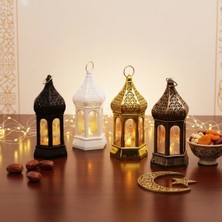 Mutlu Müşteri Ramazan Temalı Büyük Altıgen Kapalı Kubbe LED Lamba