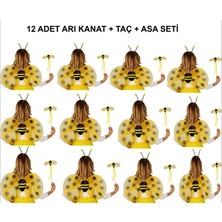 Shopwave Okul Gösterileri Için 12&amp;apos;li Arı Kanadı Seti - Etkinlik Kanatları (5047)