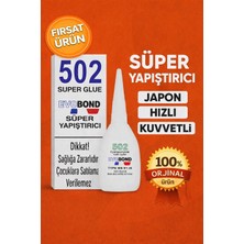 Anı Ofis Kırtasiye 502 Süper Japon Yapıştırıcı – Hızlı ve Kuvvetli Yapıştırma Tüm Yüzeylere Güçlü Yapışma Yapıştırıcı