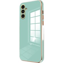 Eco Port Samsung Galaxy A55 5g Kılıf Volet Silikon - Açık Yeşil