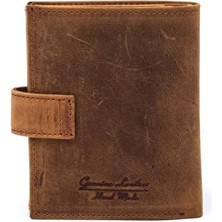 Gillario Hakiki Eskitme Deri Taba Erkek Cüzdan V313