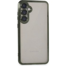 Eco Port Samsung Galaxy S23 Fe Kılıf Razer Lensli Silikon - Yeşil
