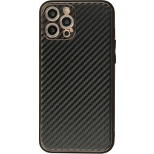 Eco Port Iphone 12 Pro Max Kılıf Coco Karbon Silikon - Siyah