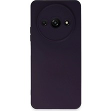 Eco Port Xiaomi Redmi A3 4g Kılıf Nano Içi Kadife Silikon - Mor